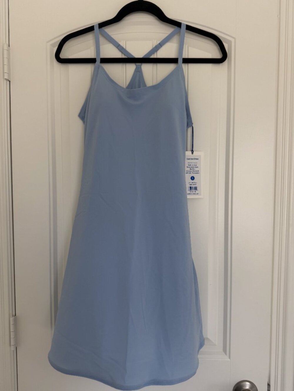 Outdoor Voices Exercise Dress Light Blue XS NWT